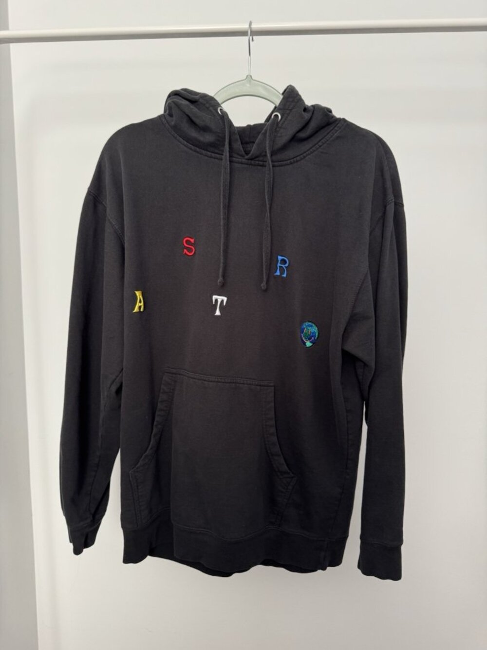 Travis Scott Astroworld Tour Hoodie Men's Large Black Rare Merch